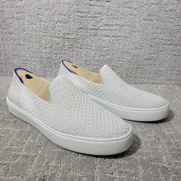 Rothy’s The Sneaker Women's Size 9 US Salt Honey Comfort Slip On Sneakers - Picture 7 of 9